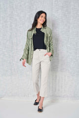 Solid Cupro Jacket