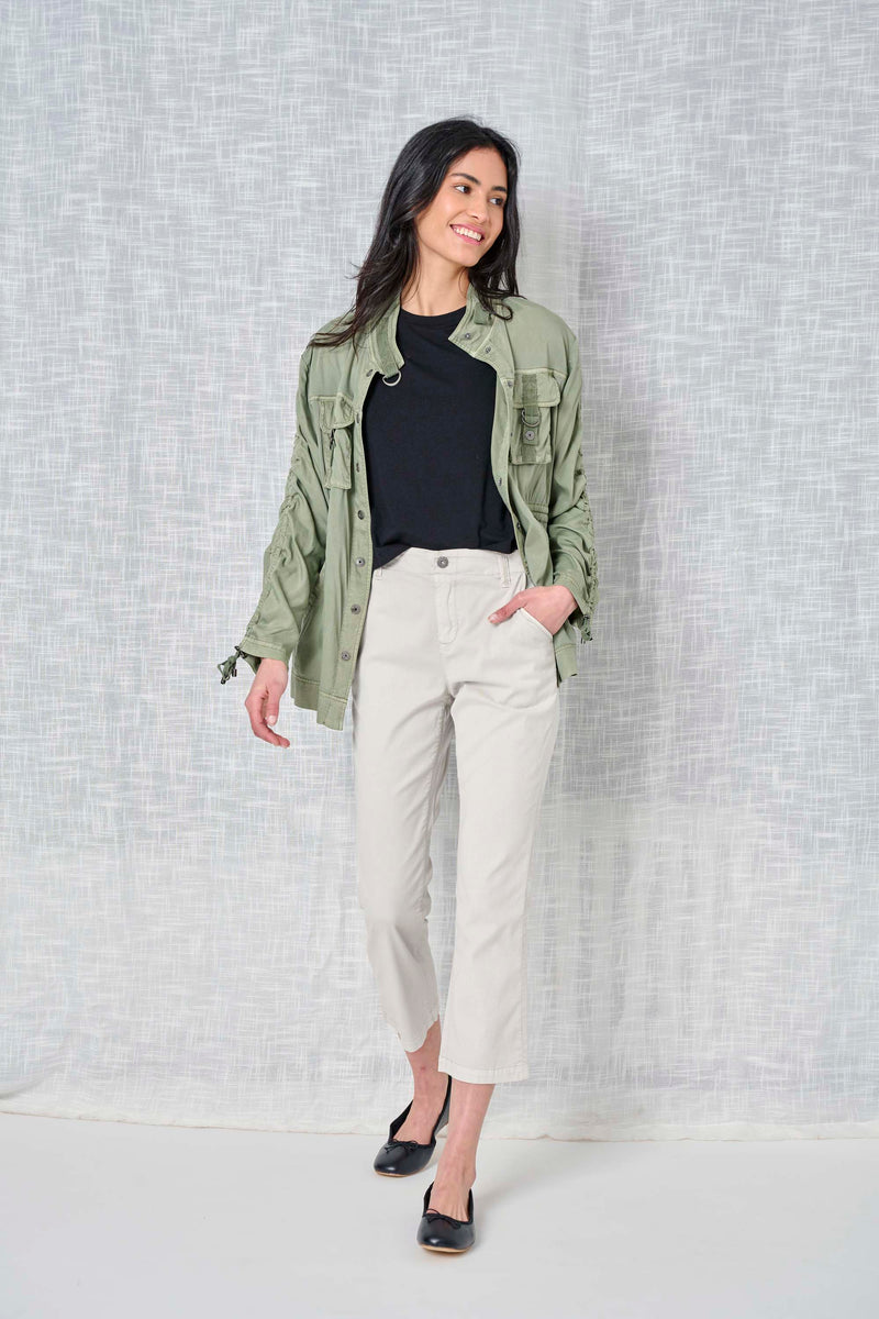 Solid Cupro Jacket