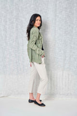 Solid Cupro Jacket