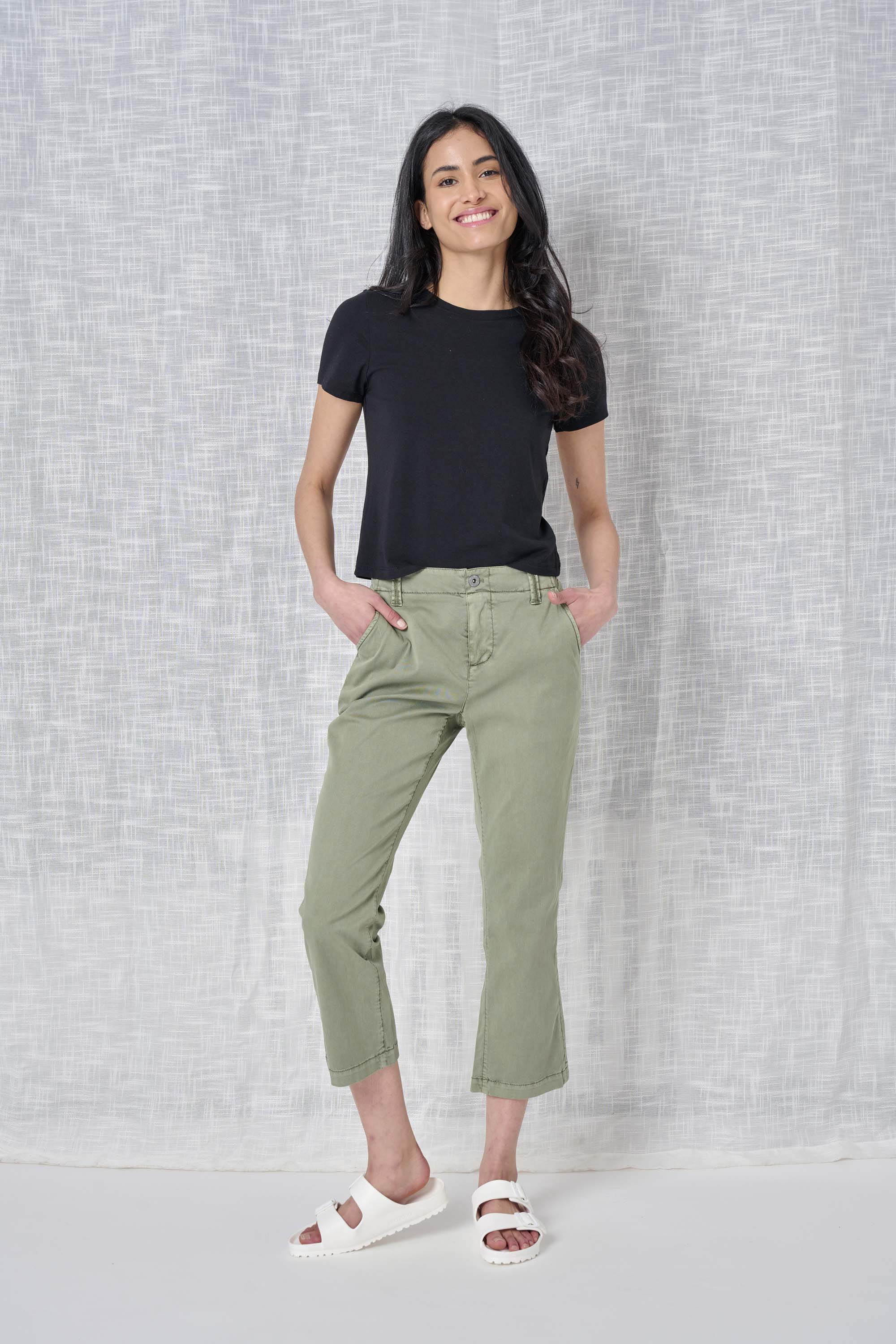 Ivy Solid Lyocell Pant