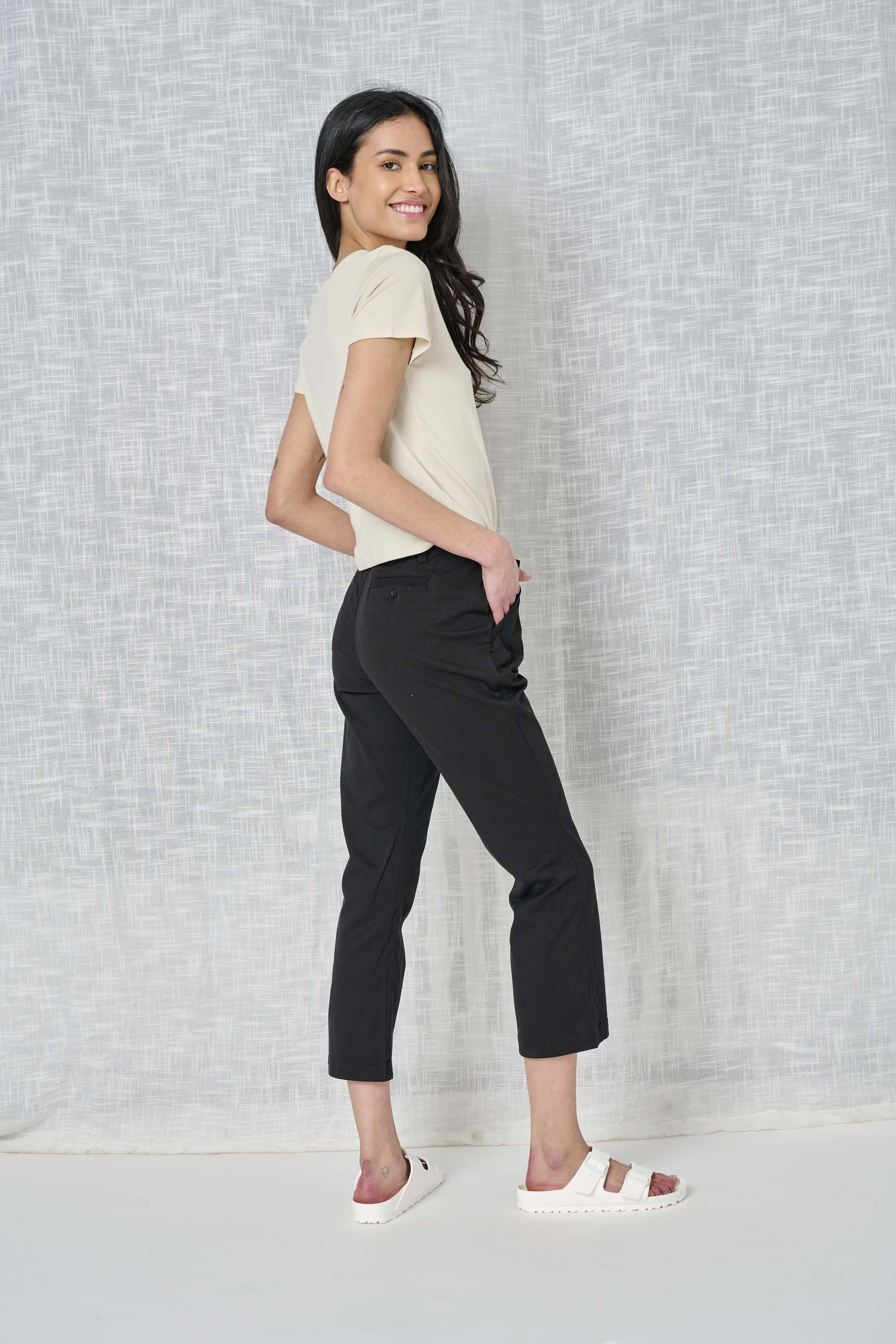 Solid Lyocell Pant