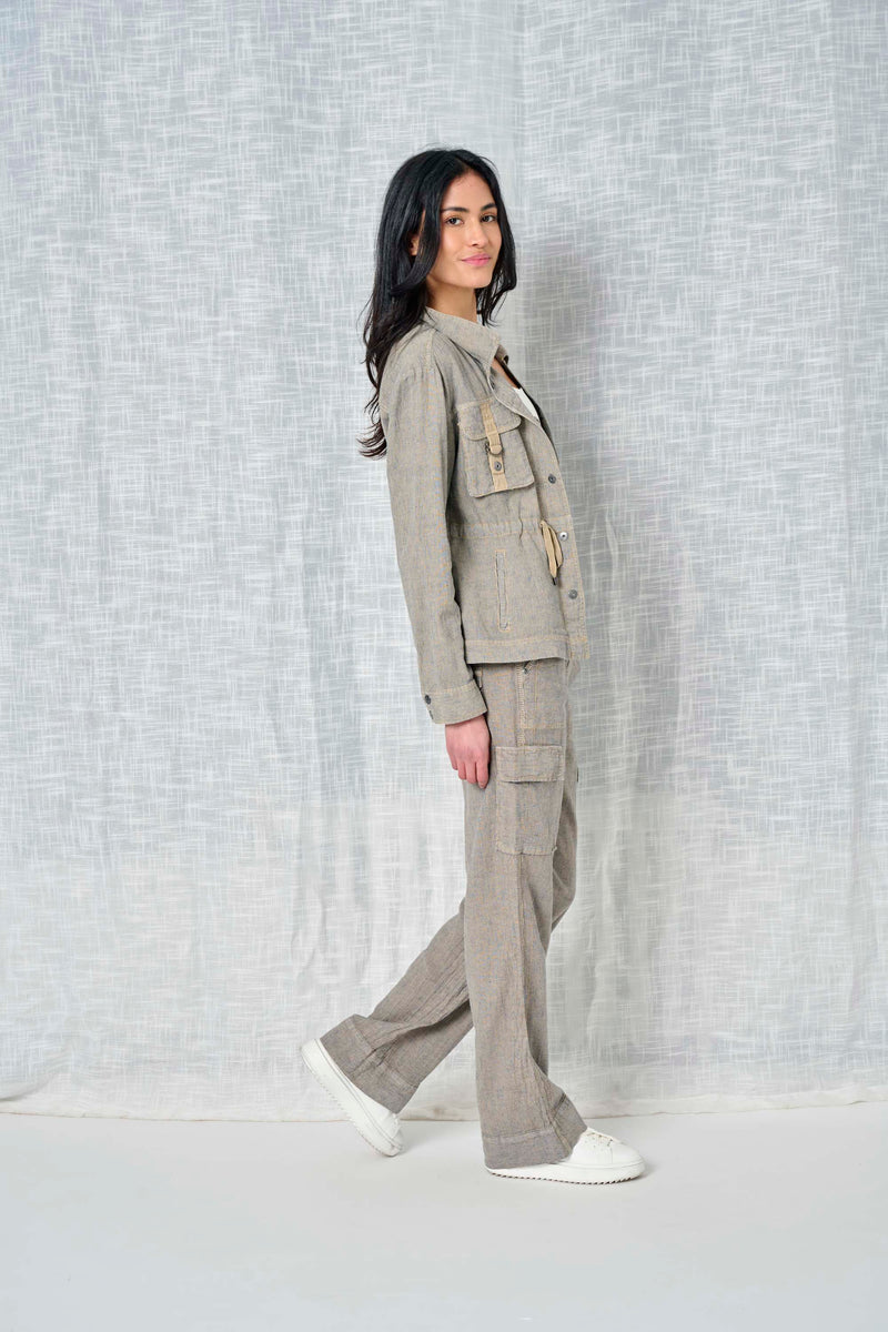 Stripe Linen Pant