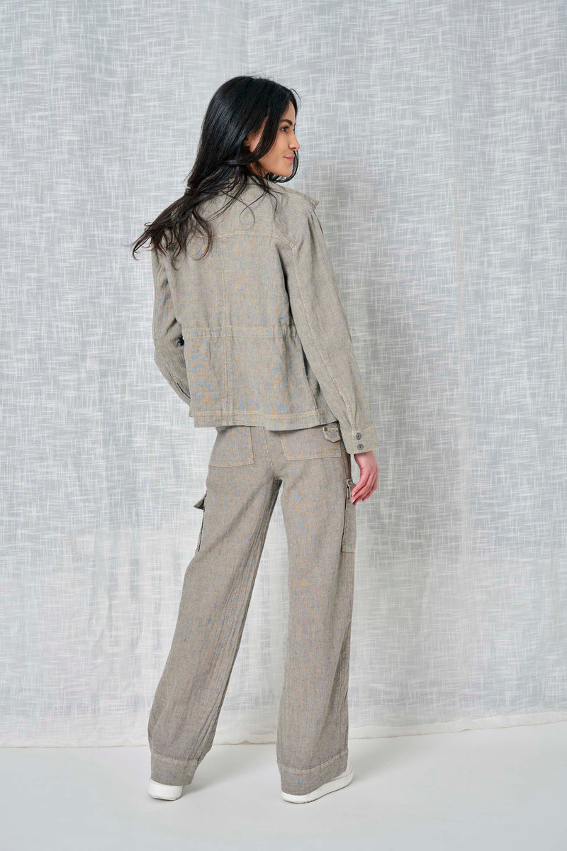 Stripe Linen Pant