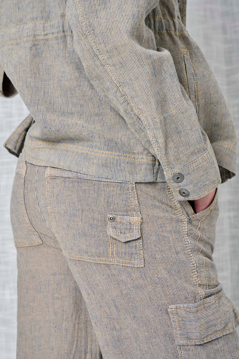 Stripe Linen Pant