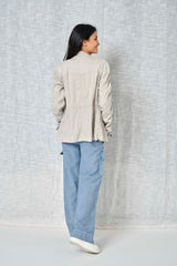 Solid Cupro Jacket