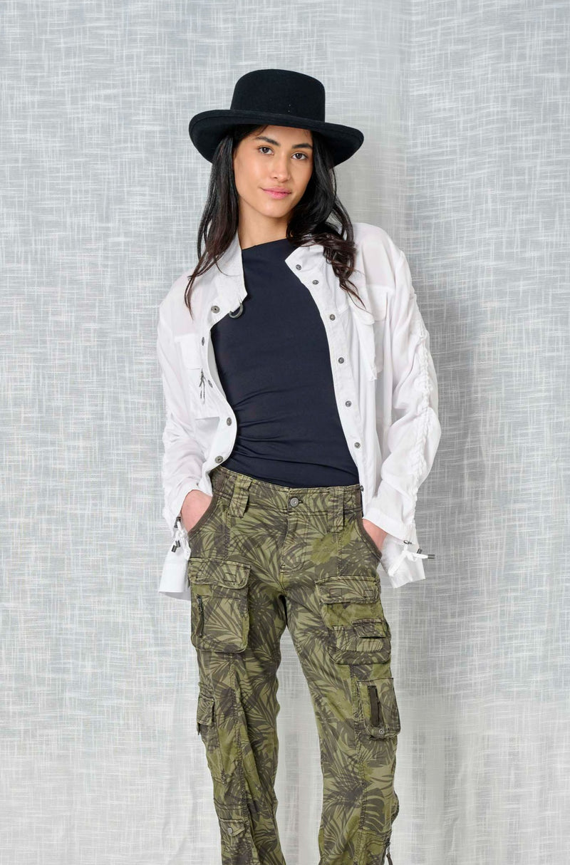 Solid Cupro Jacket