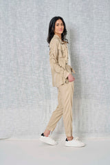 Solid Cupro Jacket