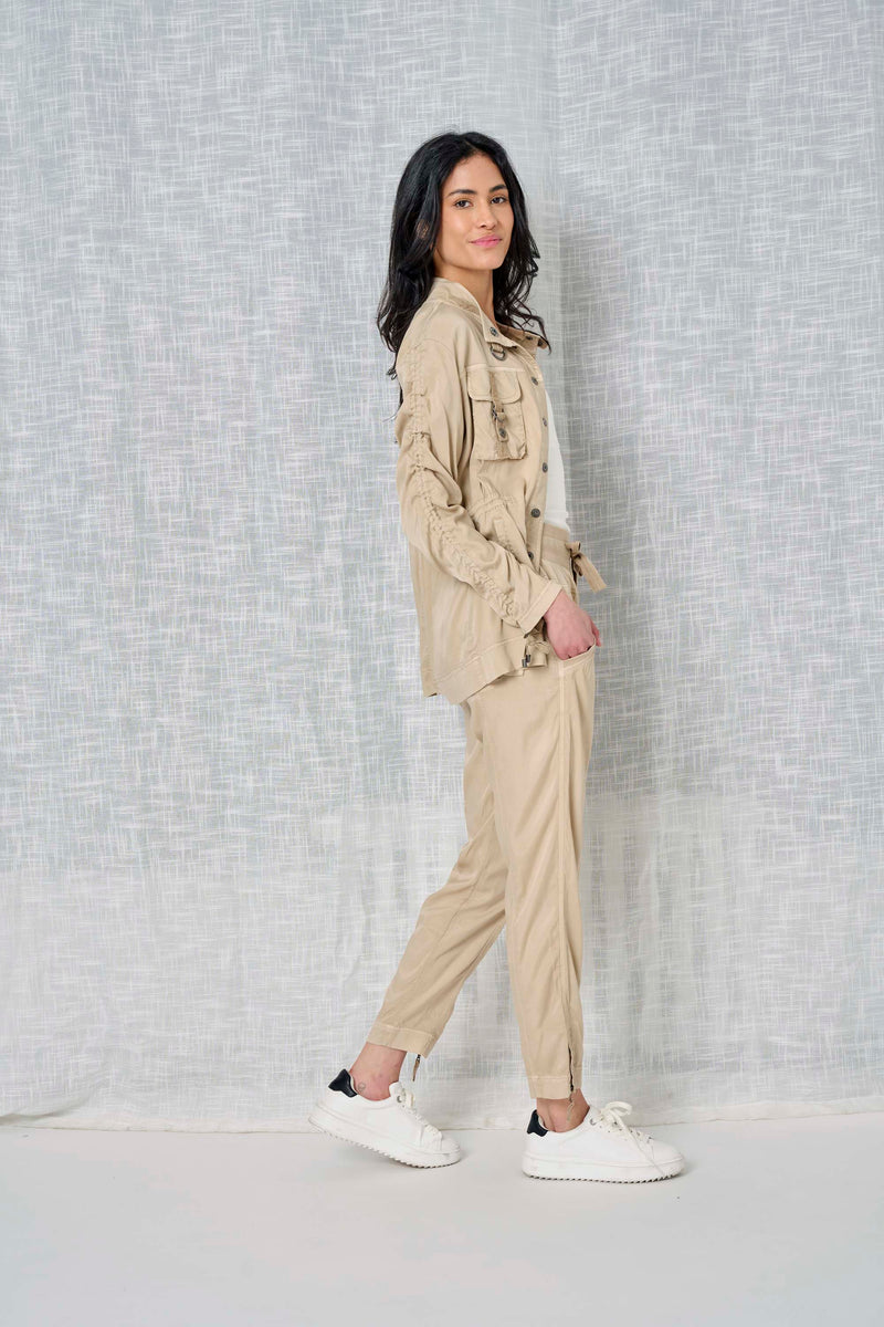 Solid Cupro Jacket