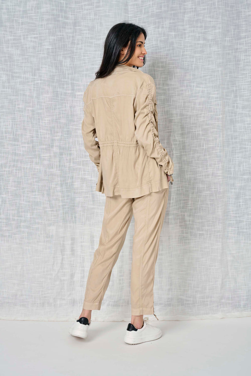 Solid Cupro Jacket
