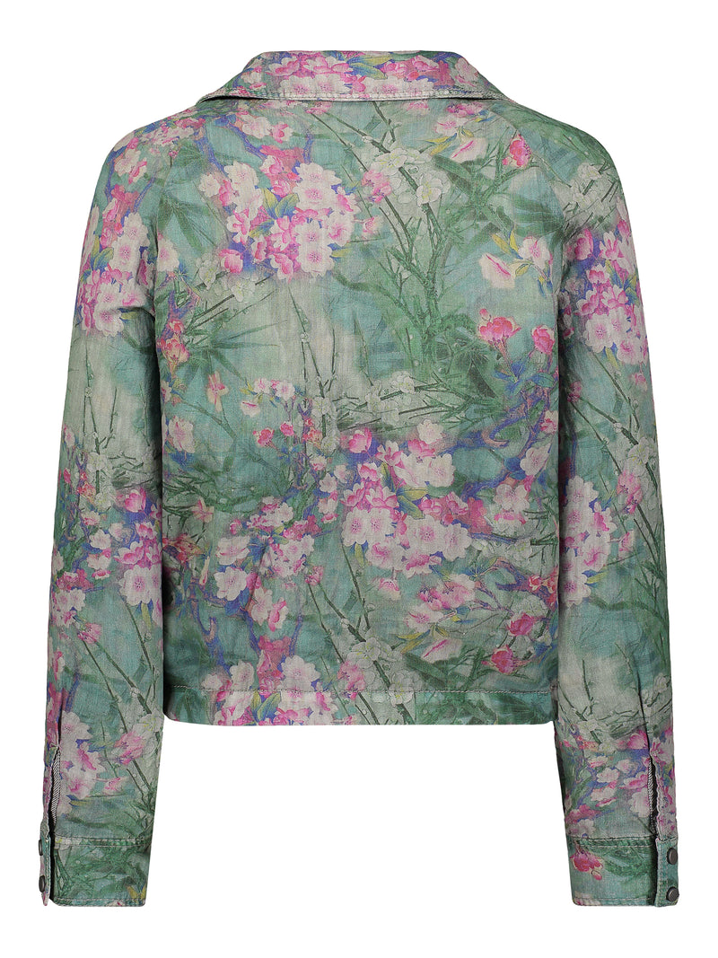  Linen Moto Jacket