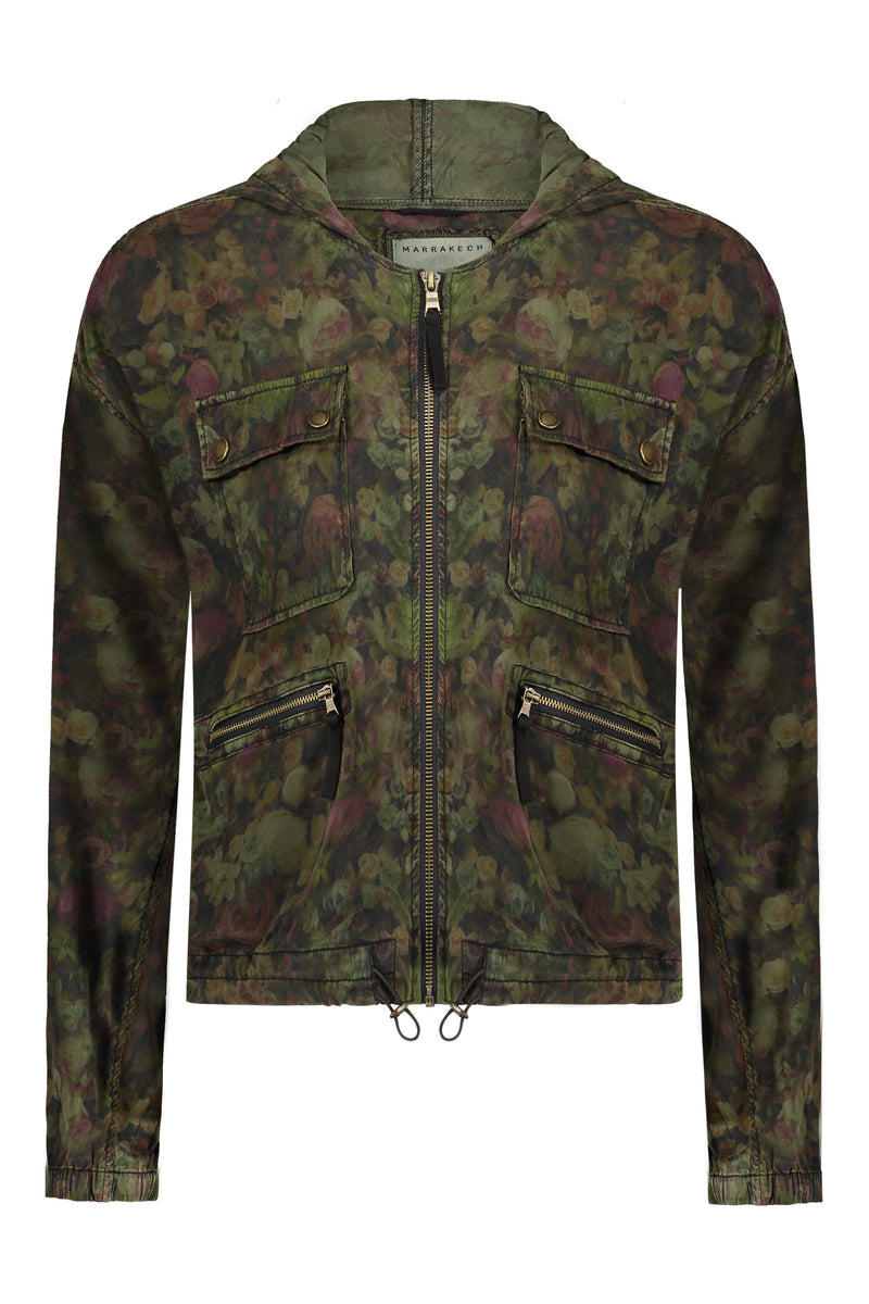 Hera Cupro Hoodie Jacket