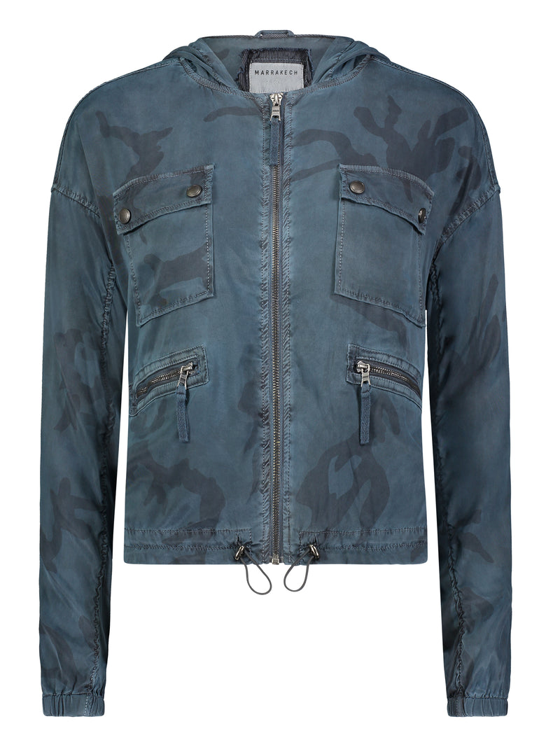 Hera Cupro Hoodie Jacket