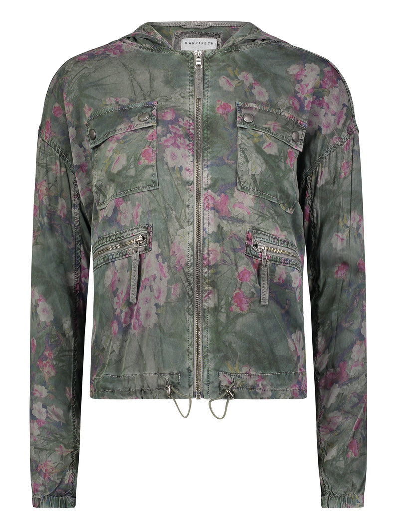 Hera Cupro Hoodie Jacket