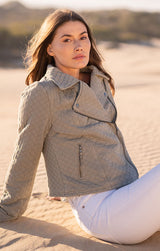 quilted moto jacket 