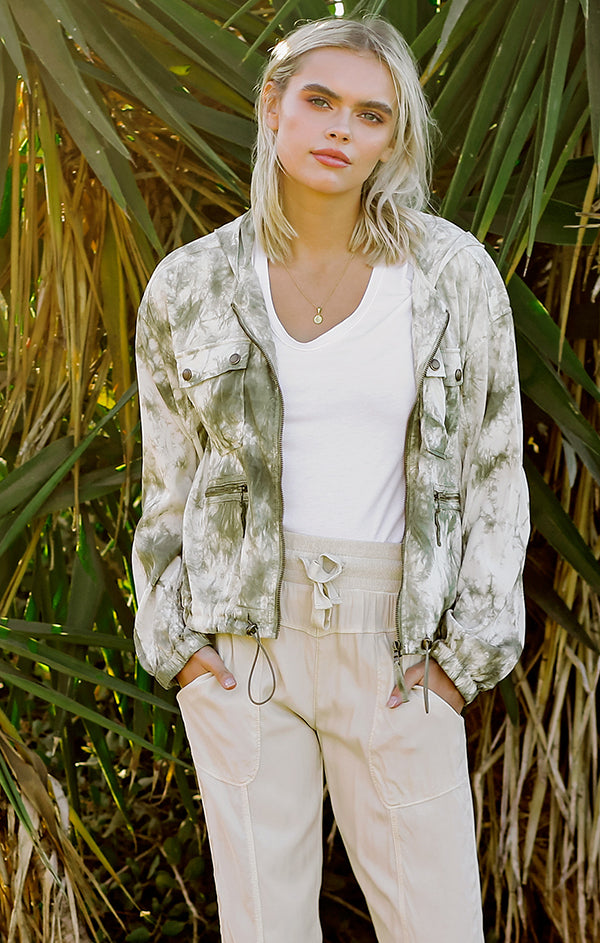 Hera Cupro Hoodie Jacket