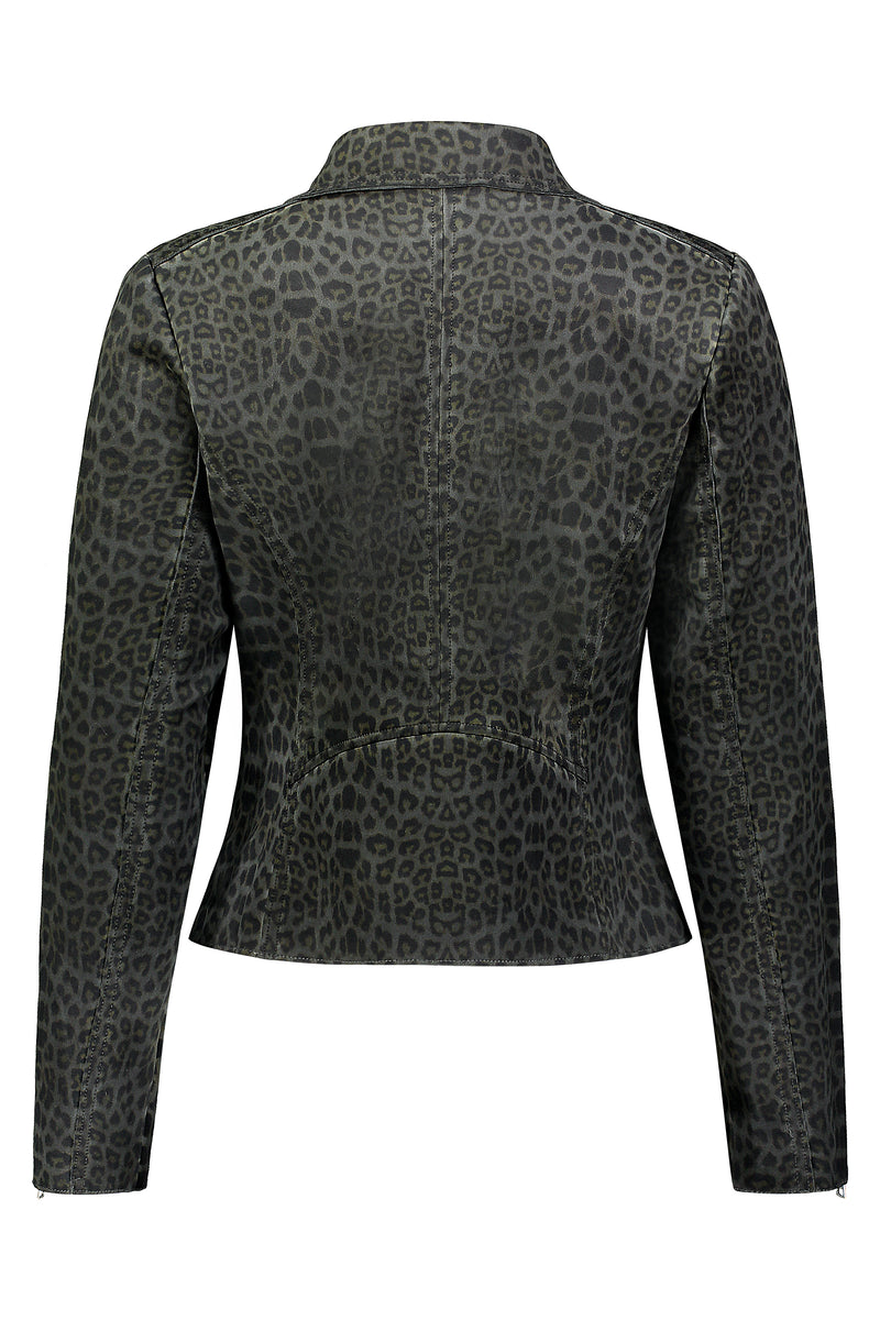 Zahara Scuba Suede Moto Jacket