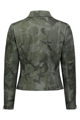 Zahara Scuba Suede Moto Jacket
