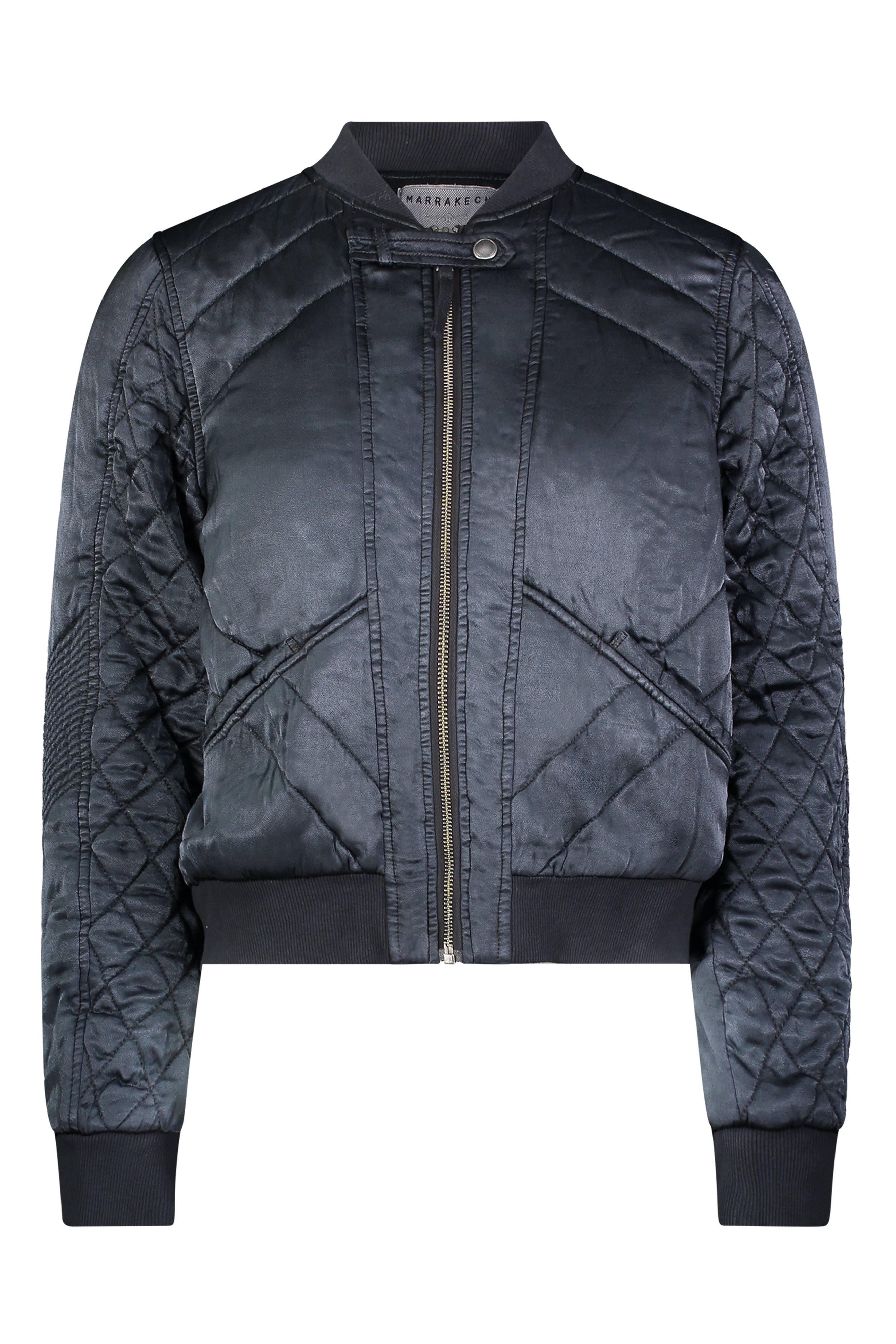 Quilted Sateen Jacket