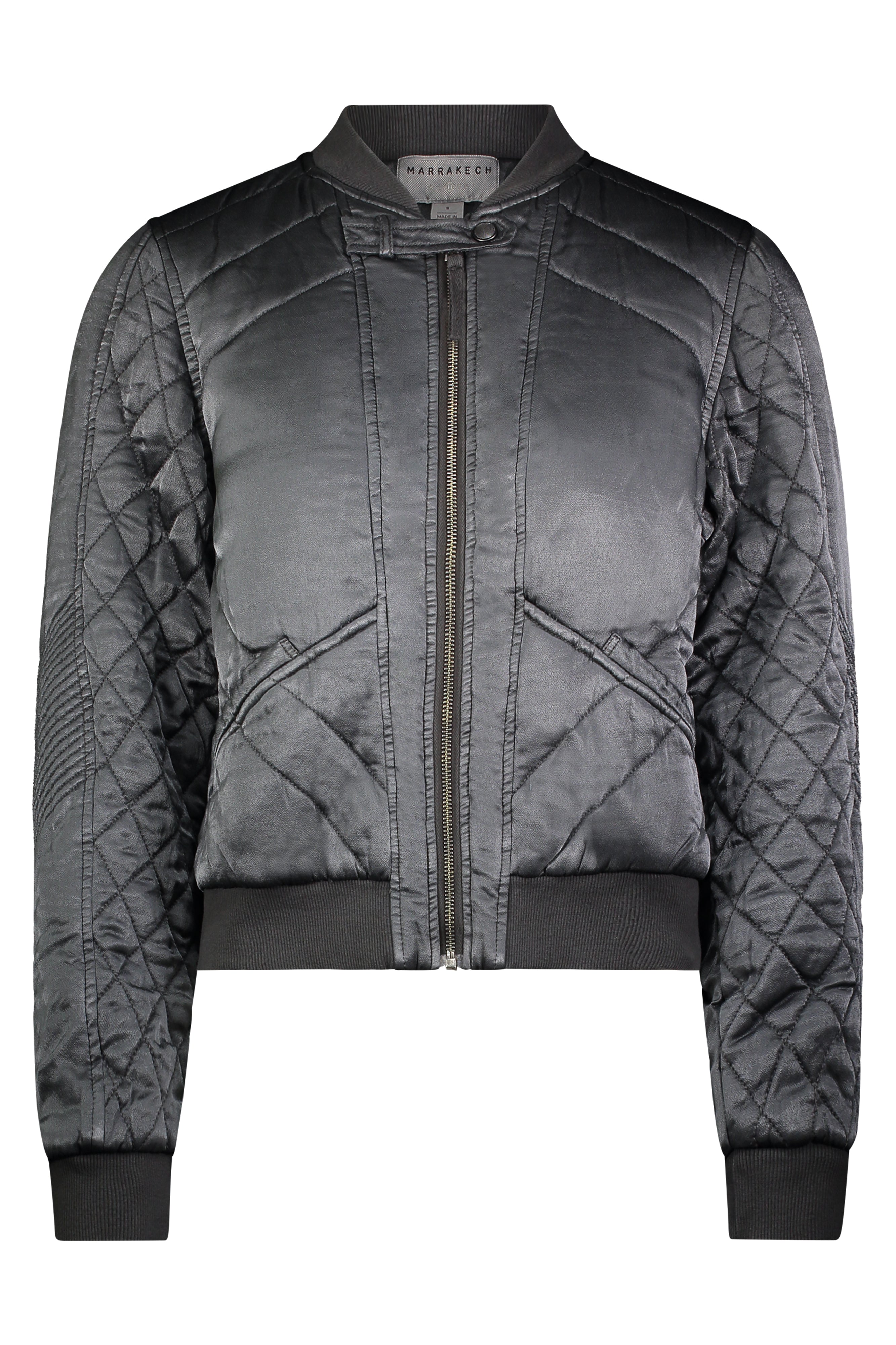 Quilted Sateen Jacket