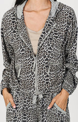 Hera Cupro Hoodie Jacket